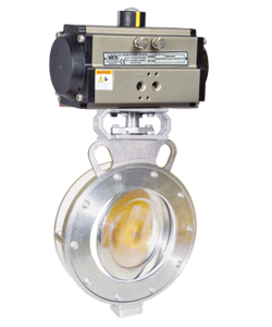 metal-seated butturfly valve